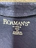 Roaman's Blue Short Sleeve Blouse Size 26 (2X) - photo 7