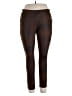 Rafaella Brown Active Pants Size XL - photo 1