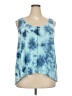 Mudd Blue Sleeveless Blouse Size 3X - photo 1