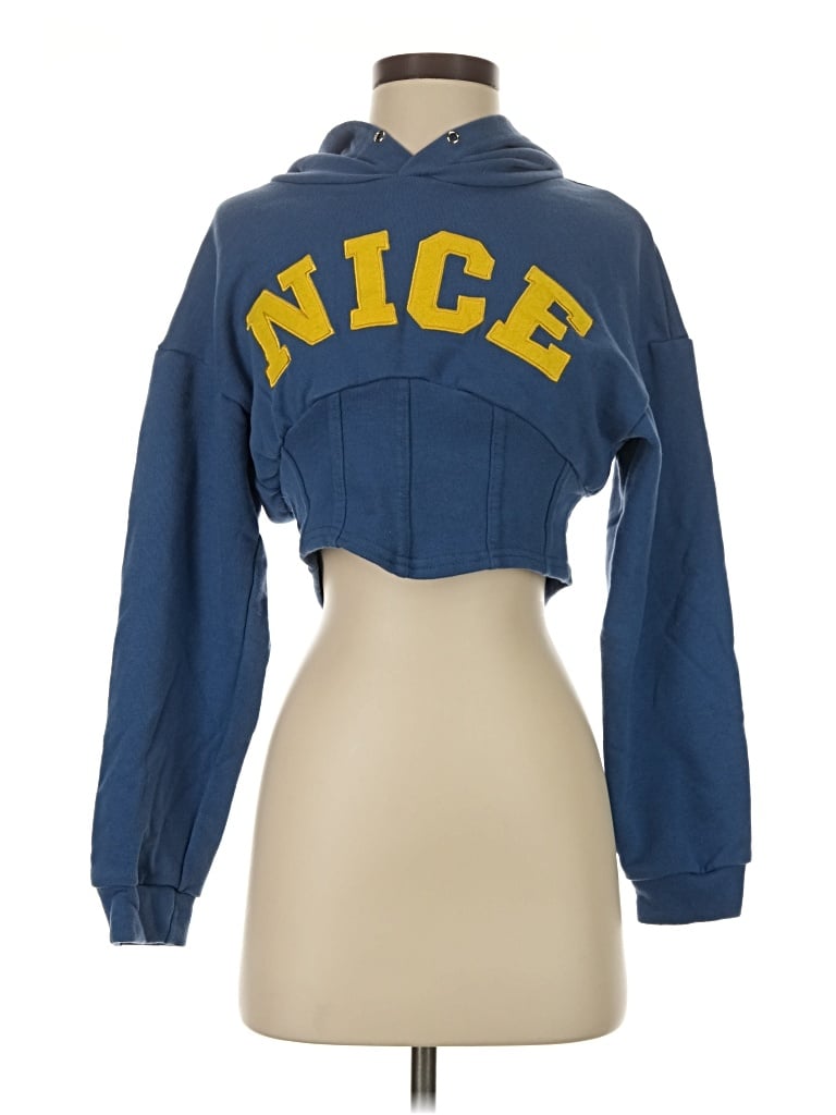 Pre-owned Unbranded Sweatshirt In Blue