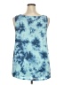 Mudd Blue Sleeveless Blouse Size 3X - photo 2