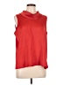 Worthington Red Sleeveless Blouse Size L - photo 1