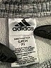 Adidas 100% Polyester Gray Track Pants Size 8 - photo 3