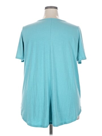 Zenana Premium Short Sleeve Henley (view 2)