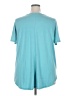 Zenana Premium Teal Short Sleeve Henley Size 2X - photo 2