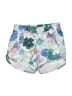 all in motion 100% Recycled Polyester Floral Blue Shorts Size 8 - photo 1