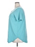 Zenana Premium Teal Short Sleeve Henley Size 2X - photo 5