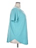 Zenana Premium Teal Short Sleeve Henley Size 2X - photo 4