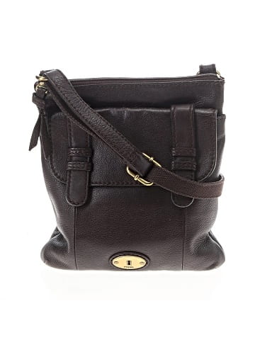 Fossil Leather Crossbody Bag (view 1)