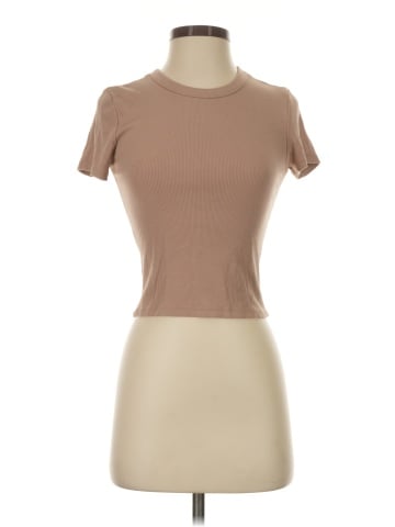 Pink Rose Short Sleeve Turtleneck (view 1)