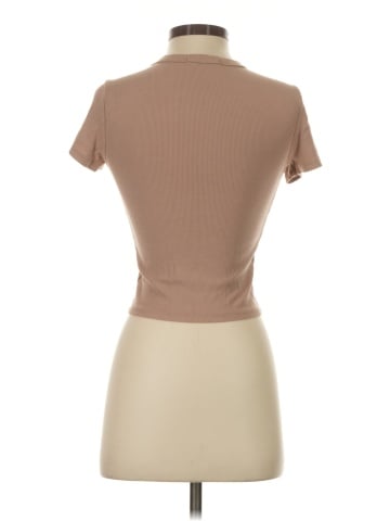 Pink Rose Short Sleeve Turtleneck (view 2)