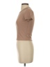 Pink Rose Tan Short Sleeve Turtleneck Size S - photo 5