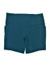Athleta Solid Teal Athletic Shorts Size 1X - photo 1