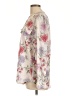 Calvin Klein 100% Polyester Floral Ivory Long Sleeve Blouse Size L - photo 5