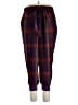 dip Plaid Purple Casual Pants Size XL - photo 1