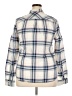 UNTUCKit Plaid Ivory Long Sleeve Button-Down Shirt Size 18 - photo 2