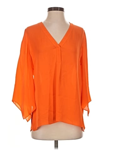 Kobi Halperin 3/4 Sleeve Silk Top (view 1)