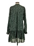 Listicle 100% Polyester Green 3/4 Sleeve Blouse Size S - photo 2