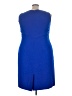Kasper Solid Blue Cocktail Dress Size 20 - photo 2