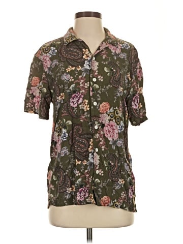 PacSun Short Sleeve Blouse (view 1)