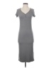 ATM Solid Gray Casual Dress Size S - photo 1
