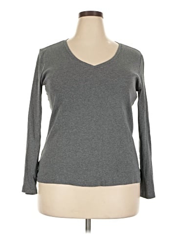 Eddie Bauer 3/4 Sleeve T-Shirt (view 1)