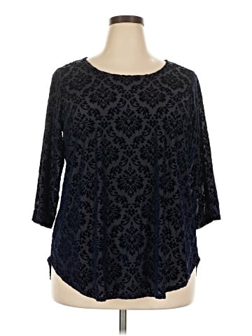 Karen Kane 3/4 Sleeve Top (view 1)