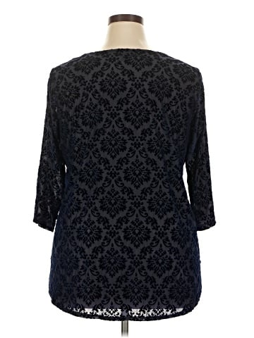 Karen Kane 3/4 Sleeve Top (view 2)