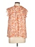 Forever 21 100% Polyester Orange Sleeveless Blouse Size L - photo 1
