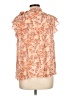 Forever 21 100% Polyester Orange Sleeveless Blouse Size L - photo 2