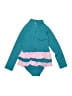 Coolibar Teal Two Piece Swimsuit Size M (youth) - photo 2