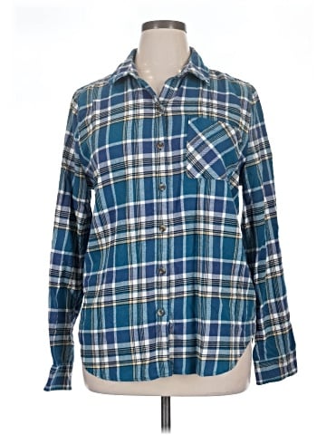 Aeropostale Long Sleeve Button-Down Shirt (view 1)