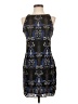 Francesca's 100% Polyester Graphic Black Cocktail Dress Size XS - photo 1