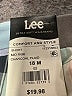 Lee Plaid Blue Shorts Size 18 M - photo 3