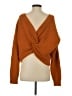 Zara Orange Pullover Sweater Size S - photo 2