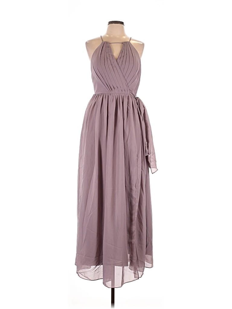 Pre-owned Assorted Brands Casual Dress In Gray