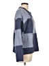 Bearpaw Checkered-gingham Blue Pullover Sweater Size L - photo 4