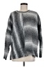 DKNY Stripes Gray Pullover Sweater Size M - photo 1