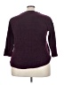 Liz Claiborne Purple Pullover Sweater Size XXL - photo 2