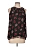 Vince Camuto 100% Polyester Black Sleeveless Blouse Size L (petite) - photo 1