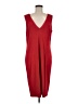Moda International 100% Polyester Red Casual Dress Size M - photo 1