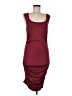 rue21 Solid Burgundy Cocktail Dress Size M - photo 1