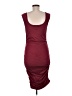 rue21 Solid Burgundy Cocktail Dress Size M - photo 2