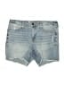 Seven7 Blue Denim Shorts Size 8 - photo 1