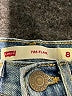 Levi's Paisley Blue Jeans Size 8 - photo 4