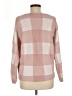 Love Scarlett Checkered-gingham Pink Pullover Sweater Size M - photo 2