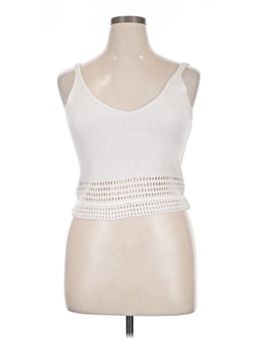 Aqua Sleeveless Top (view 1)