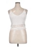 Aqua Solid White Sleeveless Top Size XL - photo 1