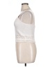 Aqua Solid White Sleeveless Top Size XL - photo 5