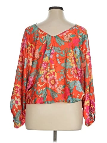 Umgee 3/4 Sleeve Blouse (view 2)